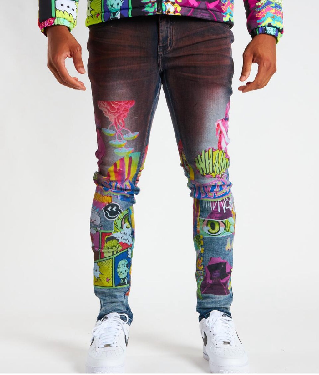 Men's Sugarhill Denim Jeans Pants – Unleashed Streetwear and Apparel