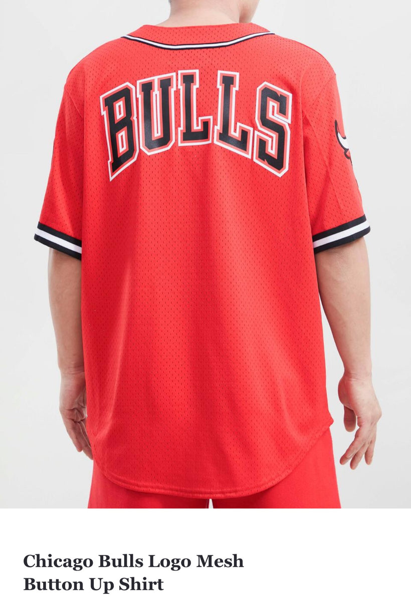 Exclusive Fitted Pro Standard V-Neck Chicago Bulls White Mesh Jersey S