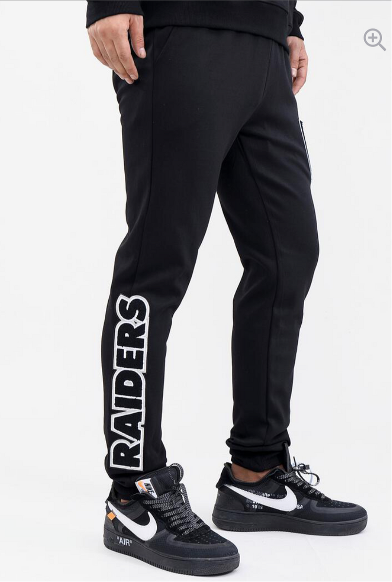 Men's Pro Standard Black Las Vegas Raiders Team Logo Jogger Pants