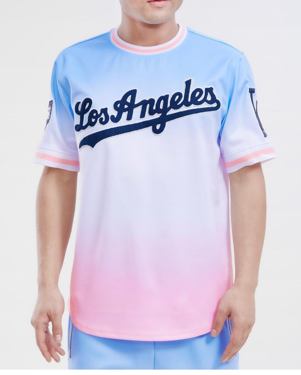 Pro Standard Mens LA Dodgers Blue Black Tee – Unleashed Streetwear