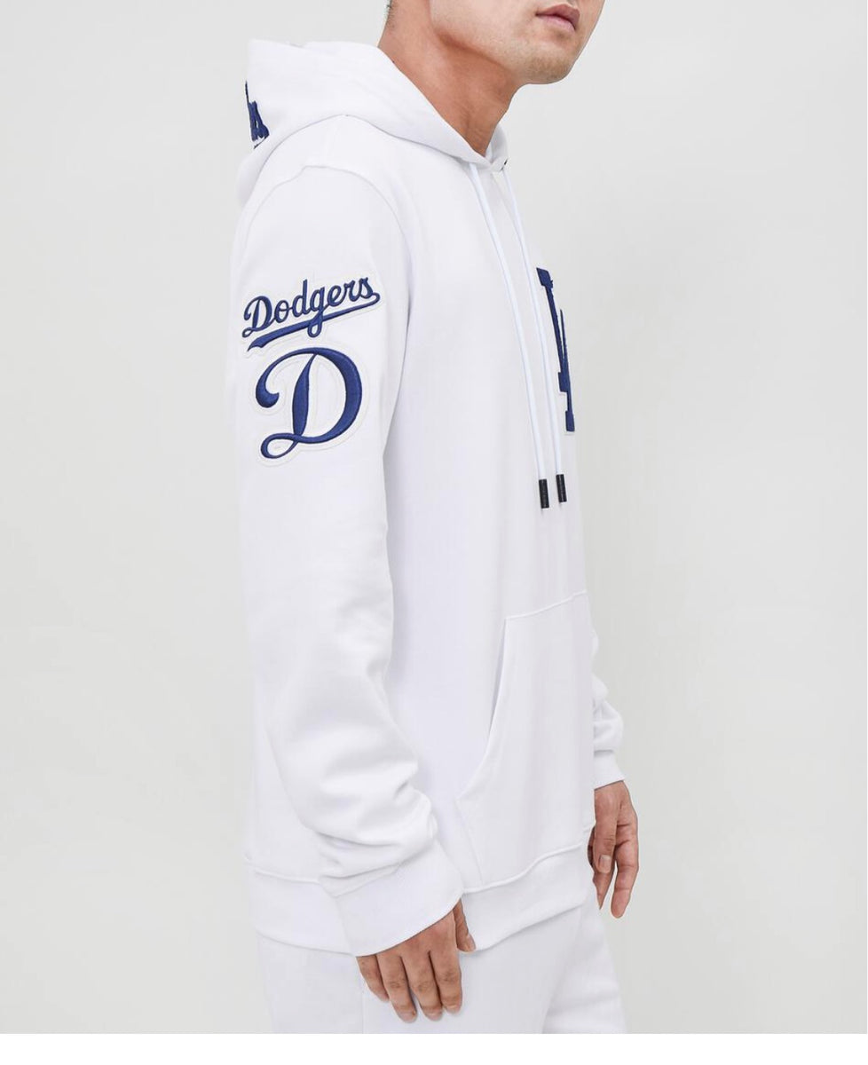 Los Angeles Dodgers Pro Standard White Collection Pullover Hoodie