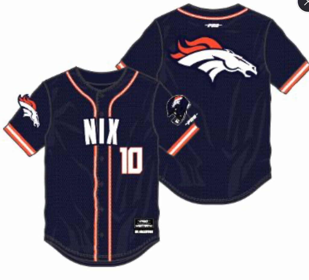 Nix Licensed Sports Pro Standard Brand Men’s Denver Broncos Jersey