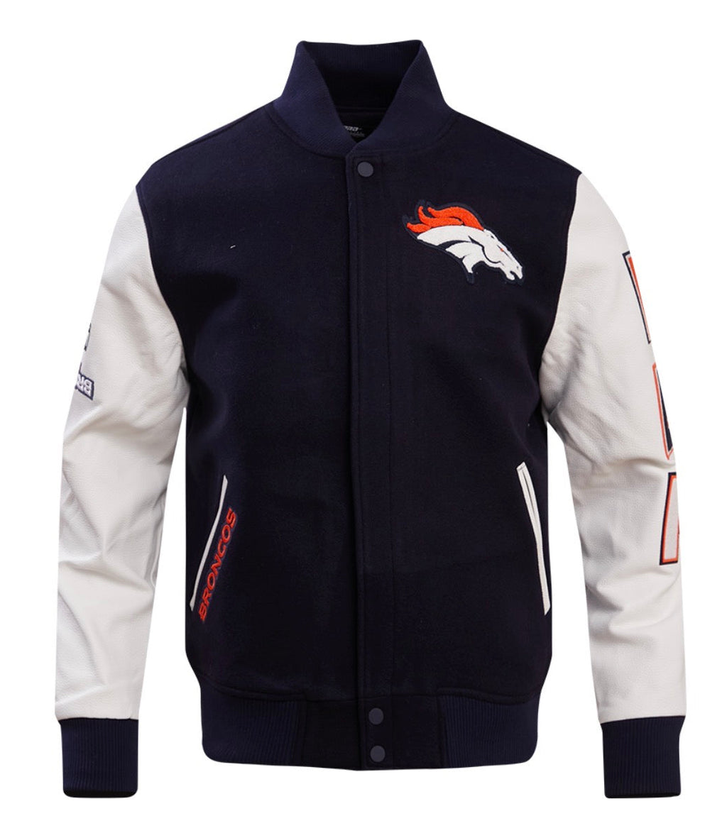 Men’s Pro Standard Sports Denver Broncos Varsity Jacket