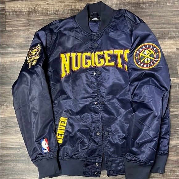 Men’s Pro Standard Denver Nuggets licensed special edition, Satin Bomber Sports Jacket