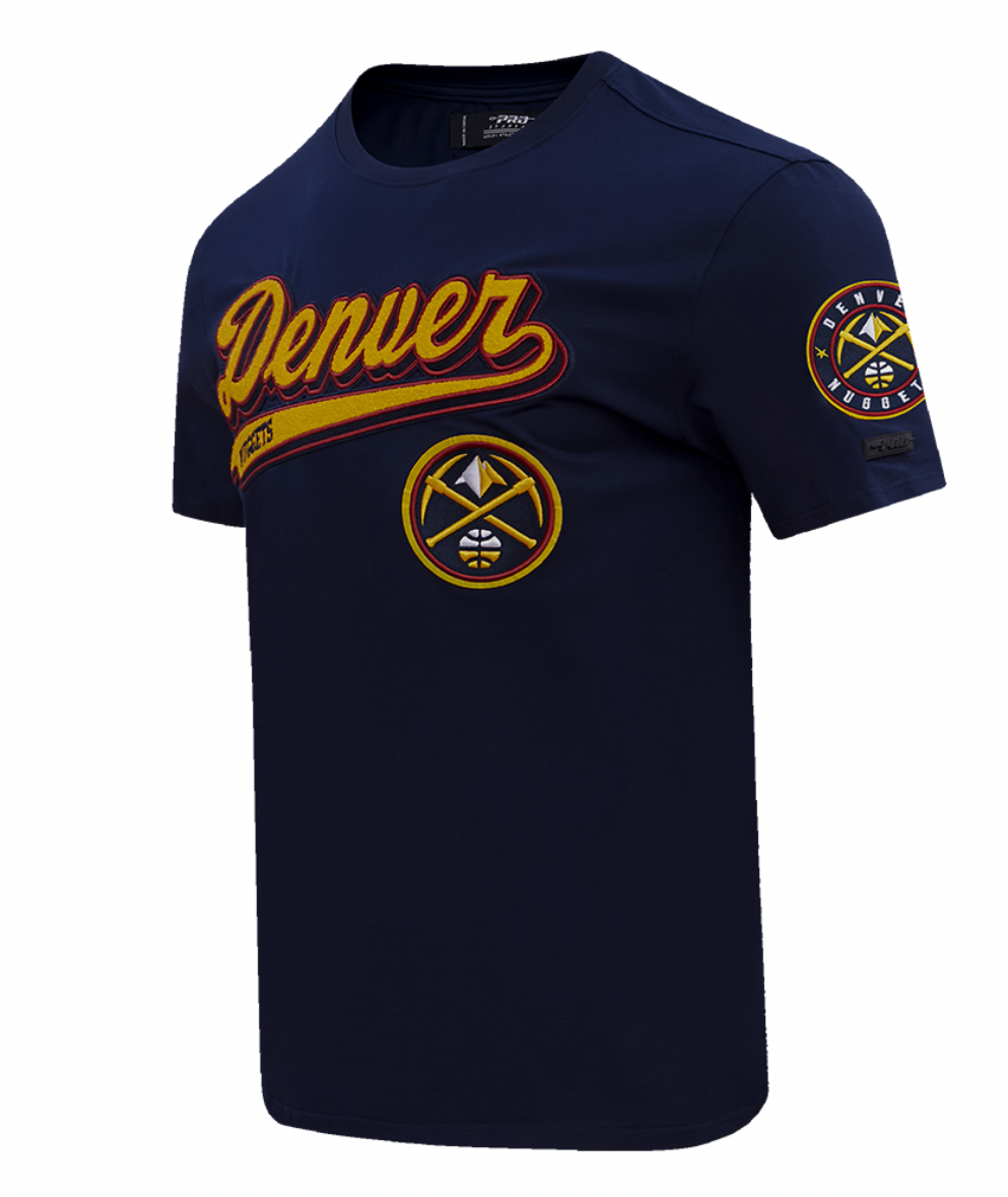 Licensed Sports Pro Standard Brand Men’s Denver Nuggets Stitch Tee Shirt