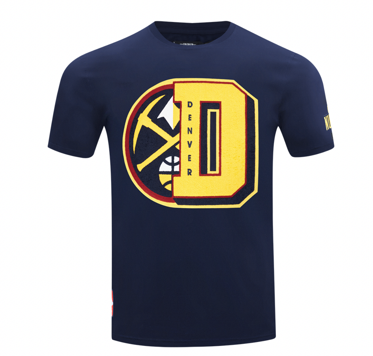 Licensed Sports Pro Standard Brand Men’s Denver Nuggets Stitch Tee Shirt