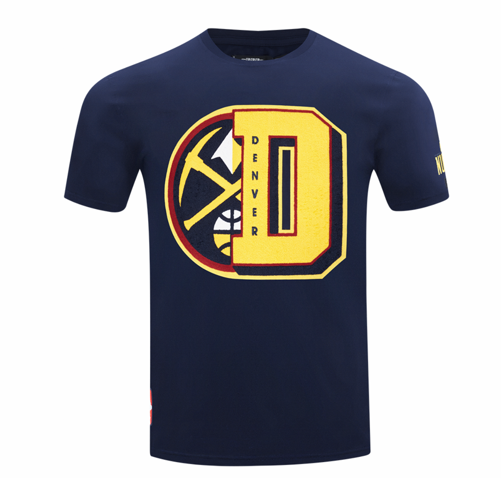 Licensed Sports Pro Standard Brand Men’s Denver Nuggets Stitch Tee Shirt