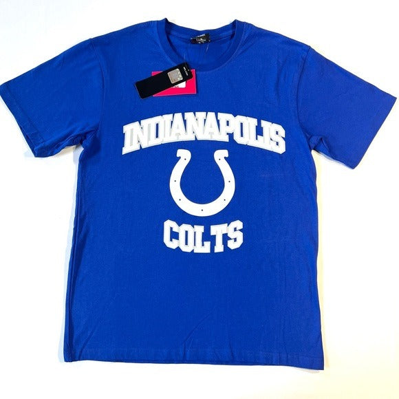 FOCO Sports Indianapolis Colts Licensed NFL Short Sleeve Mens Tee Shirt