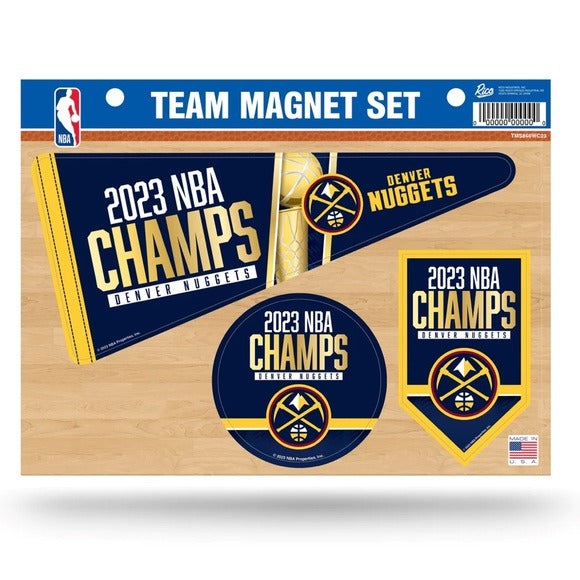 Licensed Sports Denver Nuggets 2023 Championship Team Magnet Set