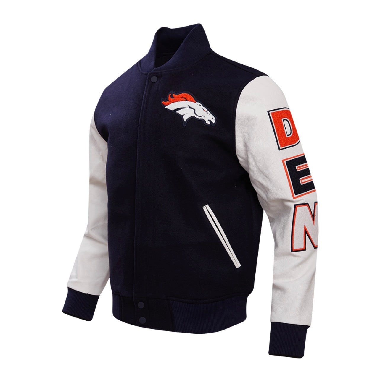 Men’s Pro Standard Sports Denver Broncos Varsity Jacket