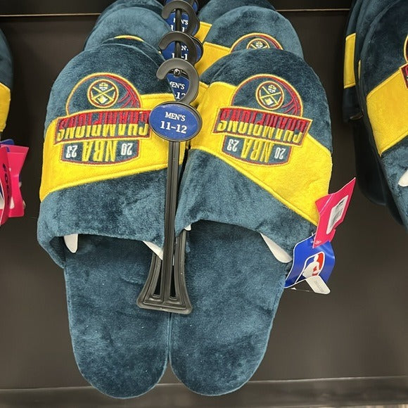 Sports Denver Nuggets Championship Licensed Slippers