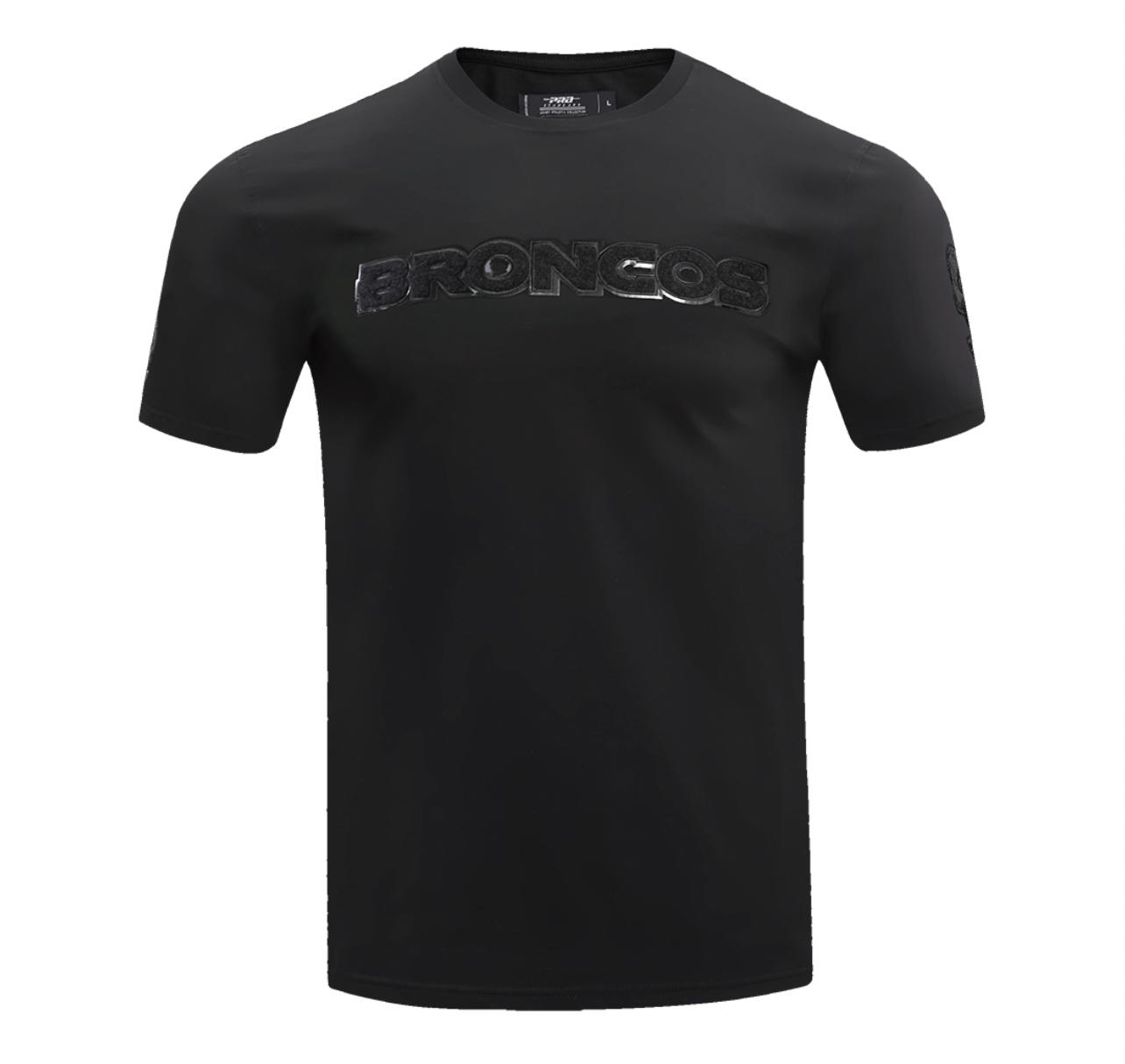 Licensed Sports Pro Standard Brand Men’s Denver Broncos Black Tee Shirt