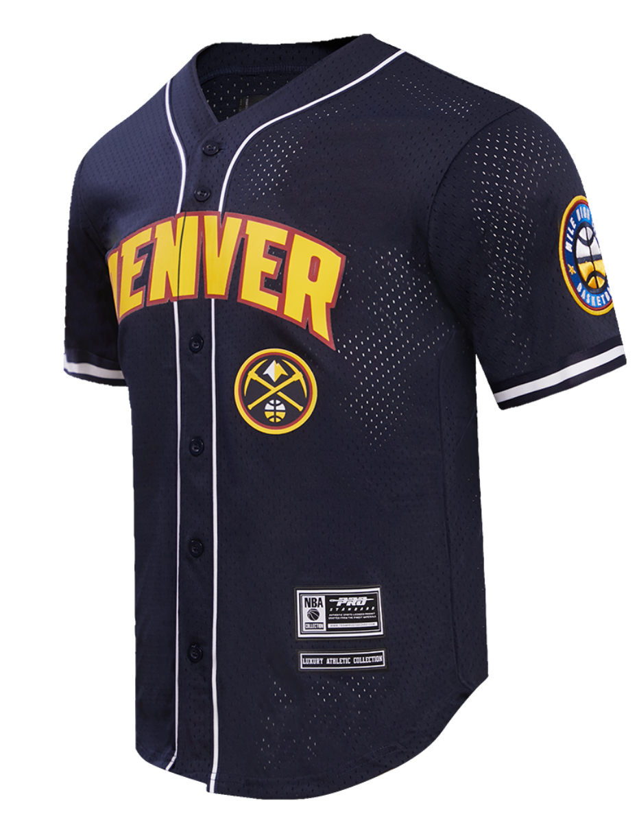 Men’s Pro Standard licensed special edition Blue Denver Nuggets Basketball Sports Jersey