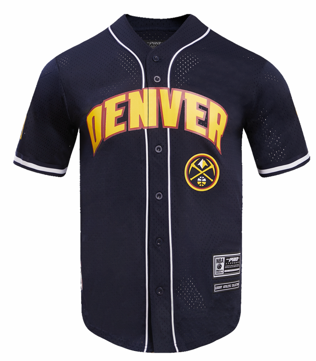 Men’s Pro Standard licensed special edition Blue Denver Nuggets Basketball Sports Jersey