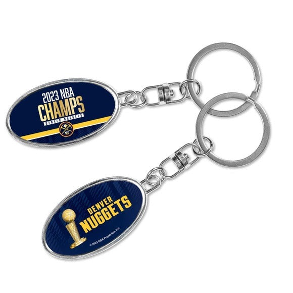 Licensed Sports Denver Nuggets 2023 Championship Key Chain Double Sided