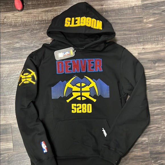 Men’s licensed Pro Standard special edition Denver Nuggets Black Sports Hoodie