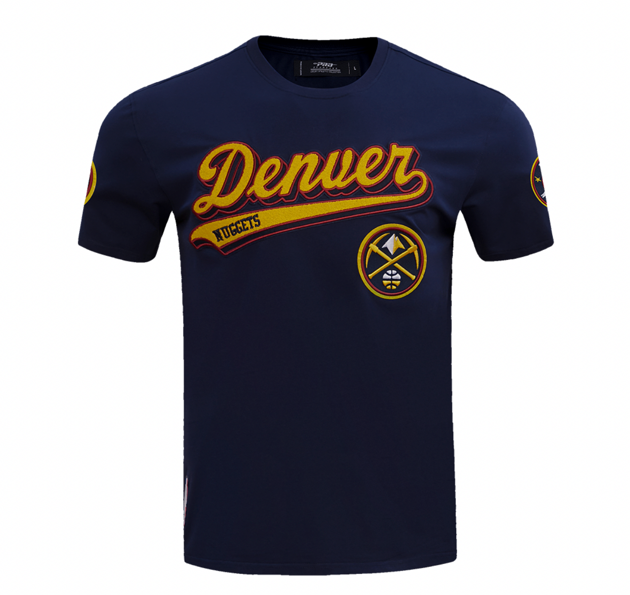 Licensed Sports Pro Standard Brand Men’s Denver Nuggets Stitch Tee Shirt