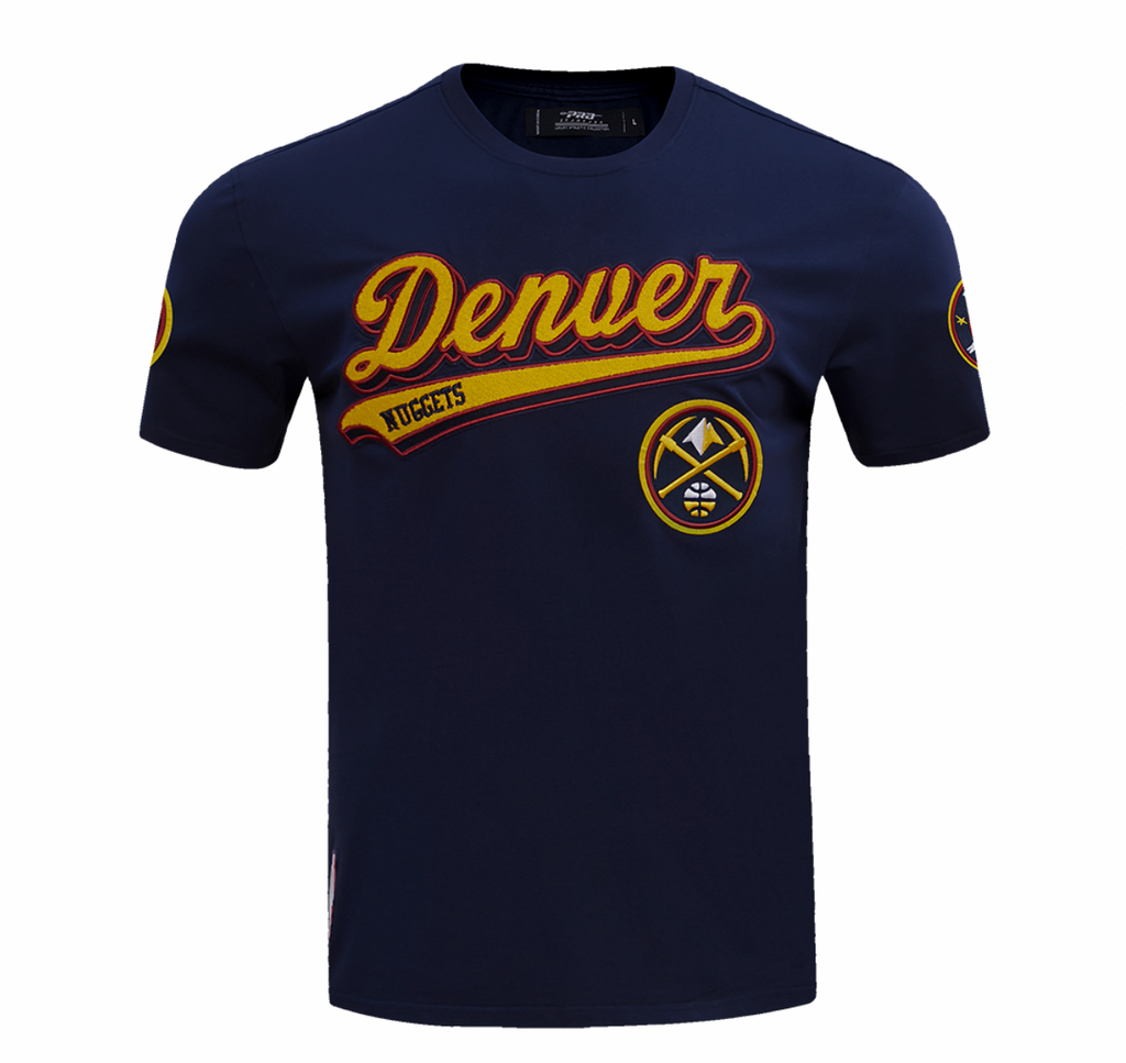 Licensed Sports Pro Standard Brand Men’s Denver Nuggets Stitch Tee Shirt