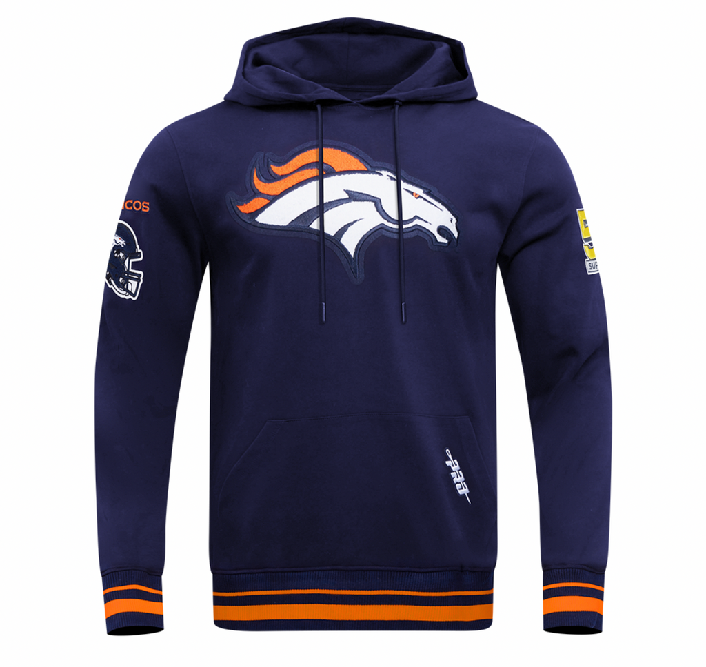 Licensed Sports Pro Standard Brand Men’s Denver Broncos Hoodie