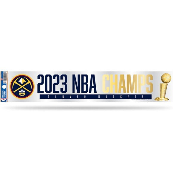 Licensed Sports Denver Nuggets 2023 Championship Tailgate Sticker