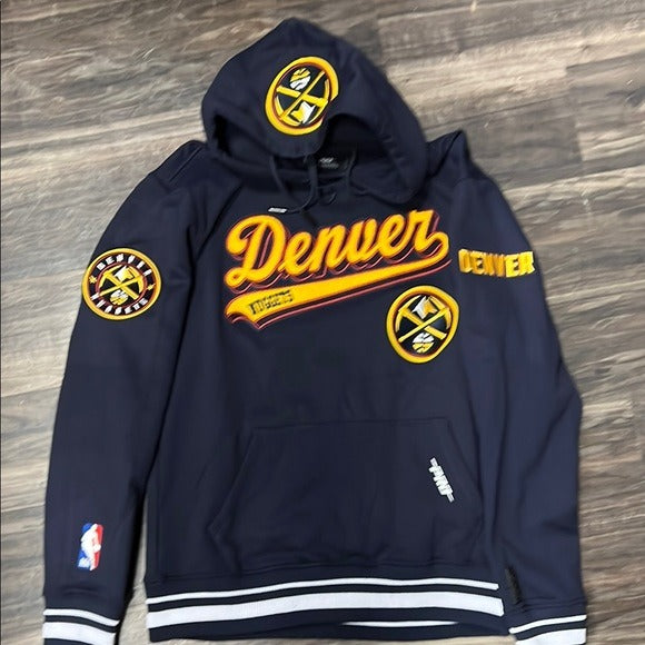 Men’s licensed special edition, Denver Nuggets Navy Sports Hoodie