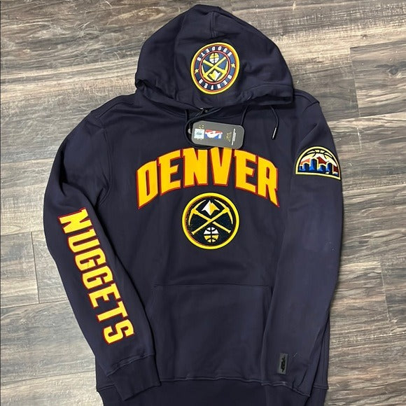 Men’s licensed special edition, Denver Nuggets Navy Sports Hoodie