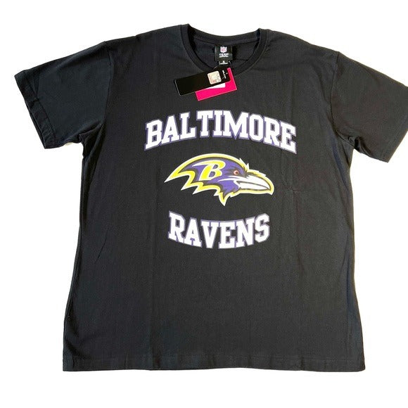 FOCO Baltimore Ravens NEW Licensed NFL Short Sleeve Mens Sports Tee Shirt