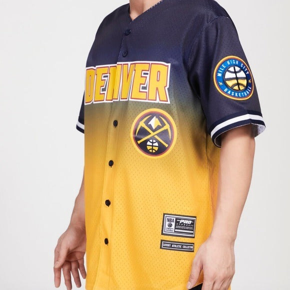 NBA Denver Nuggets Pro Standard Men’s Mesh Licensed Sports Jersey