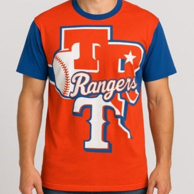 Texas Rangers New MLB Licensed Men's Sports Tee Shirt
