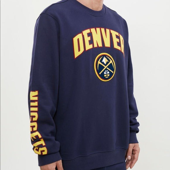 Licensed Pro Standard Denver Nuggets Crew Sports Sweaters