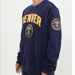 Licensed Pro Standard Denver Nuggets Crew Sports Sweaters