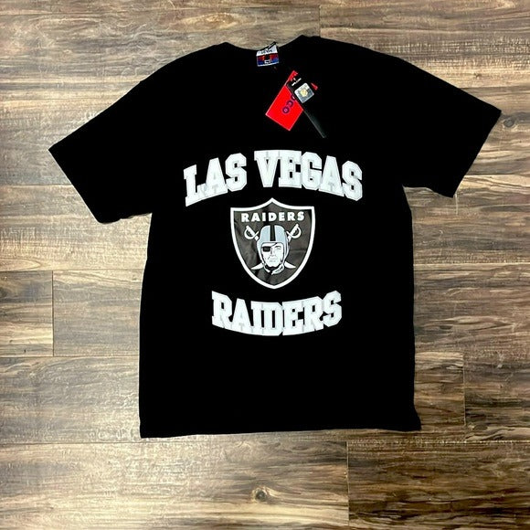 FOCO Sports Las Vegas Raiders Licensed NFL Short Sleeve Mens Tee Shirt