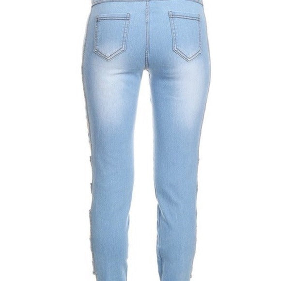 A-rop0stale Ladies Blue Skinny Stretch Denim Jeans Original Overrun A-rop0stale Ladies Blue Skinny Stretch Denim Jeans Original Overrun