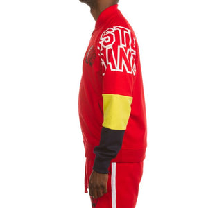 Hustle Gang Fast Track (Red) Two Piece Suit