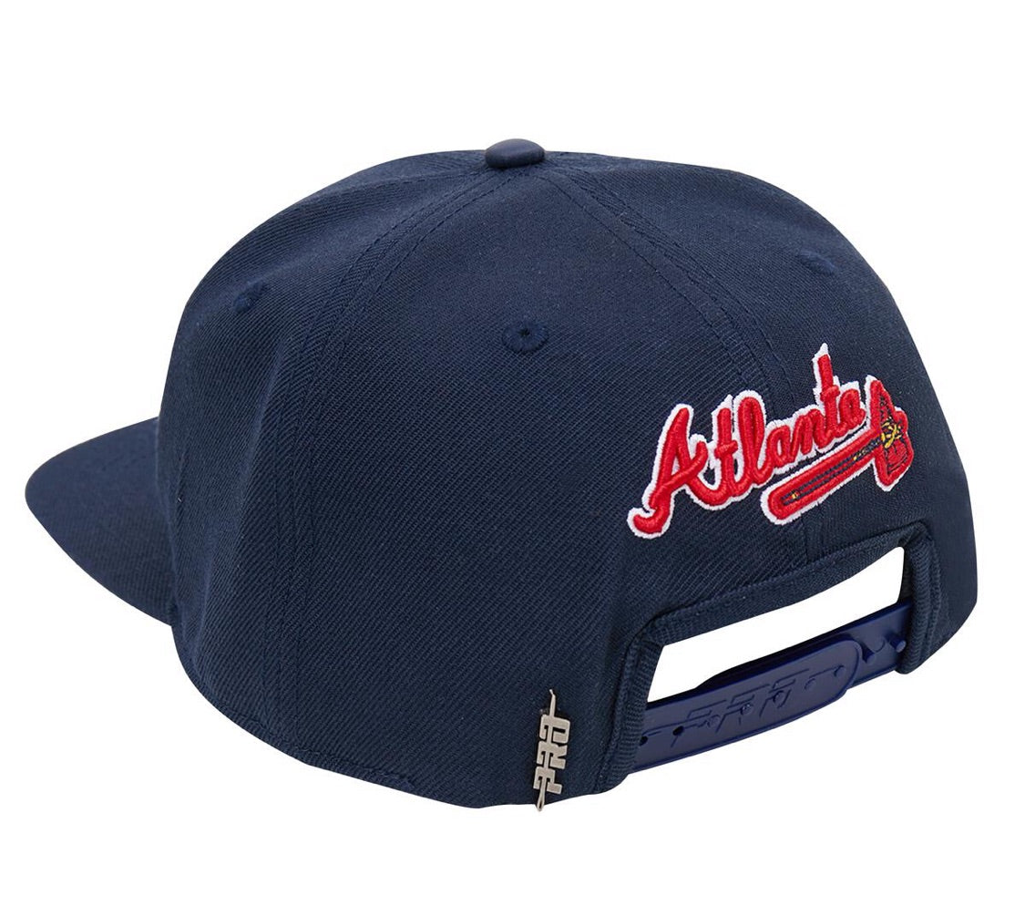 Pro Standard Navy Blue Atlanta Braves Hat