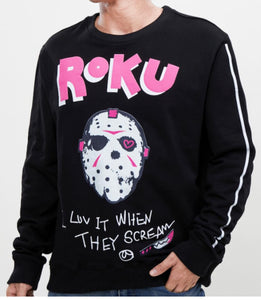 Roku Men’s Crew Neck Sweater Shirt