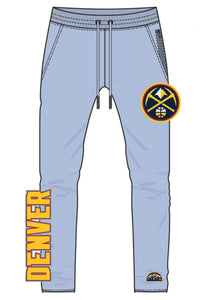 Pro Standard Mens Denver Nuggets Blue Jogger Pants