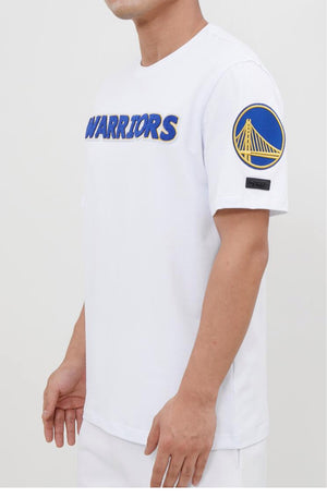 Pro Standard 2 Piece White Golden State Warriors Short Set