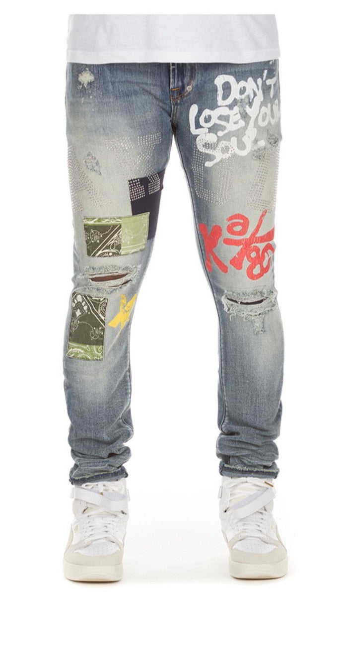 Akoo Men’s Jeans Pants