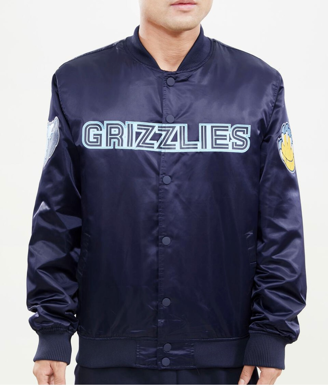 NBA Memphis Grizzlies Men's Reflective Track Jacket, X-Large/Tall