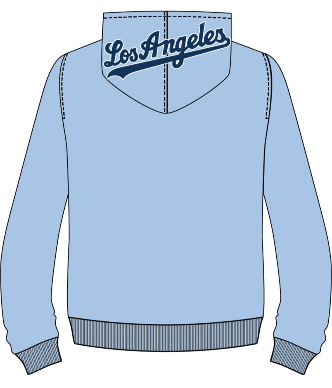 LOS ANGELES DODGERS CLASSIC FLC PO HOODIE (DODGER BLUE) – Pro Standard