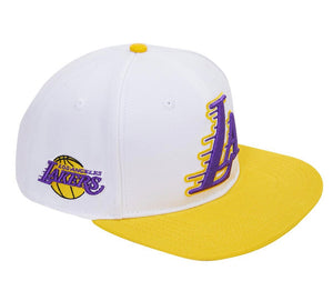 Pro Standard White LA Lakers Hat