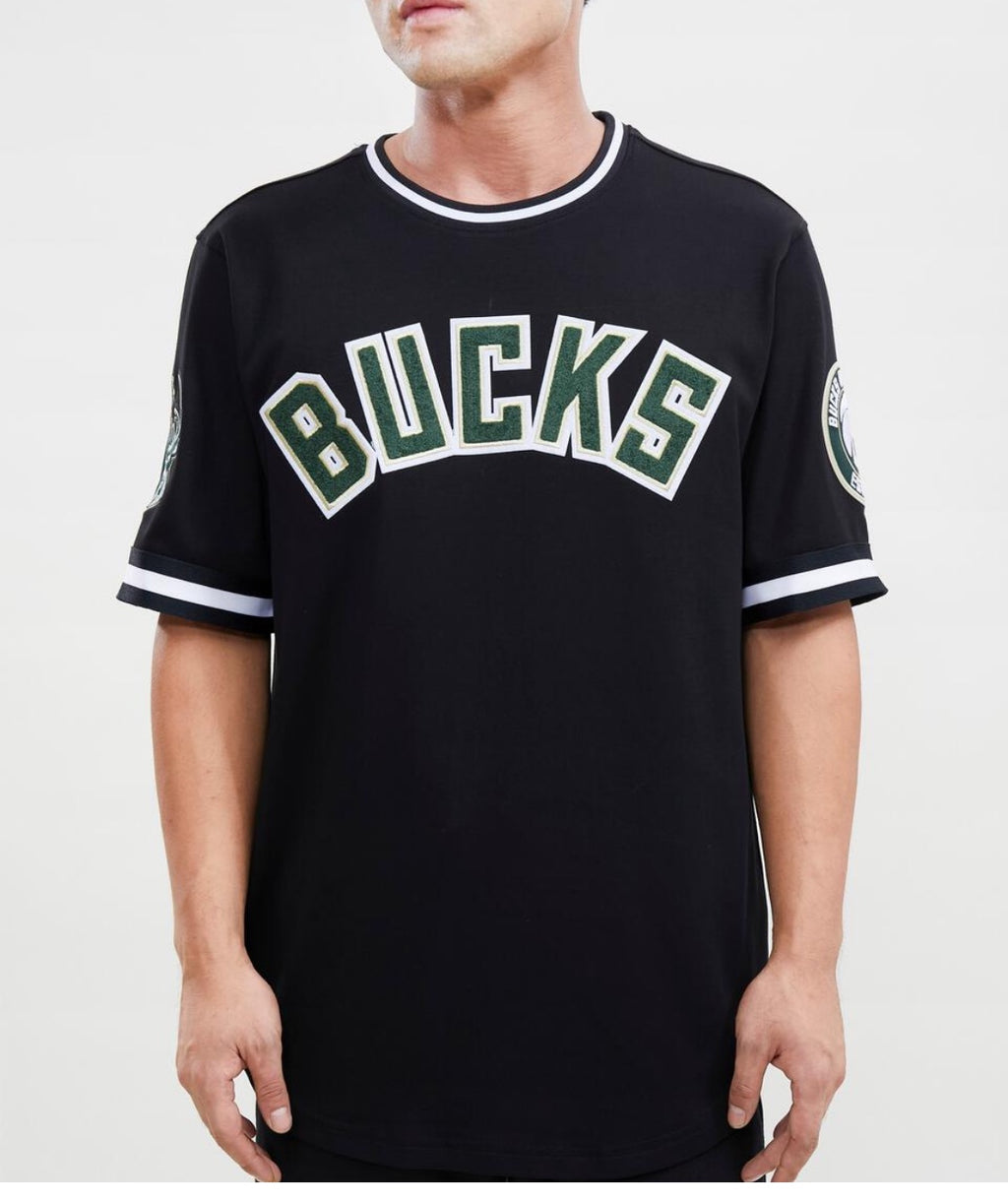 Pro Standard Men’s Milwaukee Bucks Jersey Tee Shirt