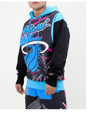 Black Pyramid Pro Standard Collab Miami Heat 2 Piece Men’s Sweater Set