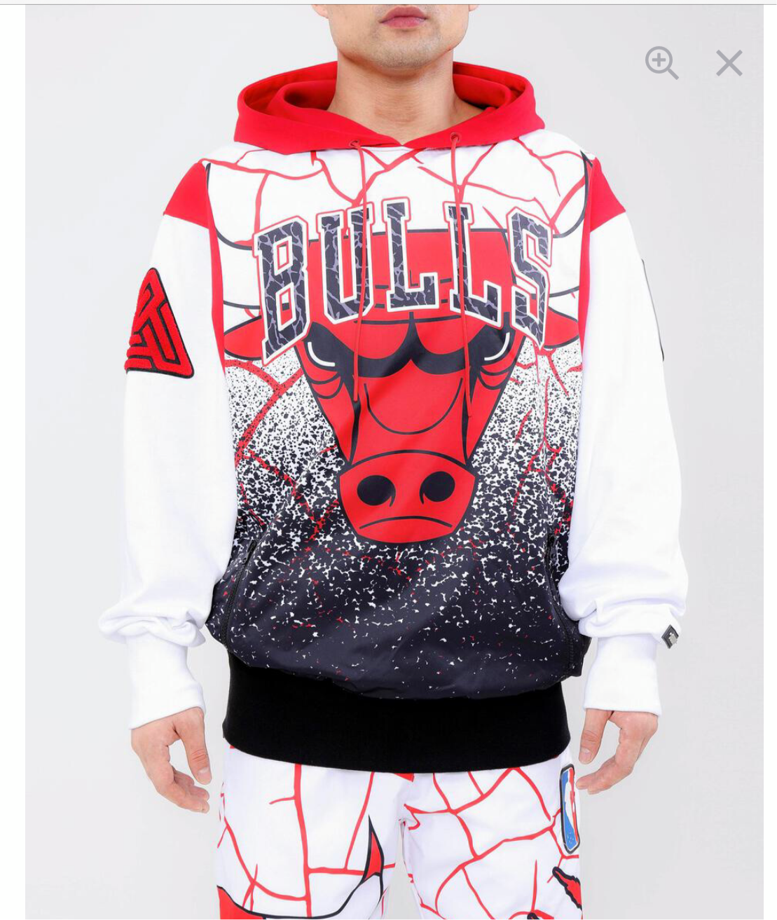 Black Pyramid Pro Standard Chicago Bulls Collab 2 Piece Men’s Sweater Set