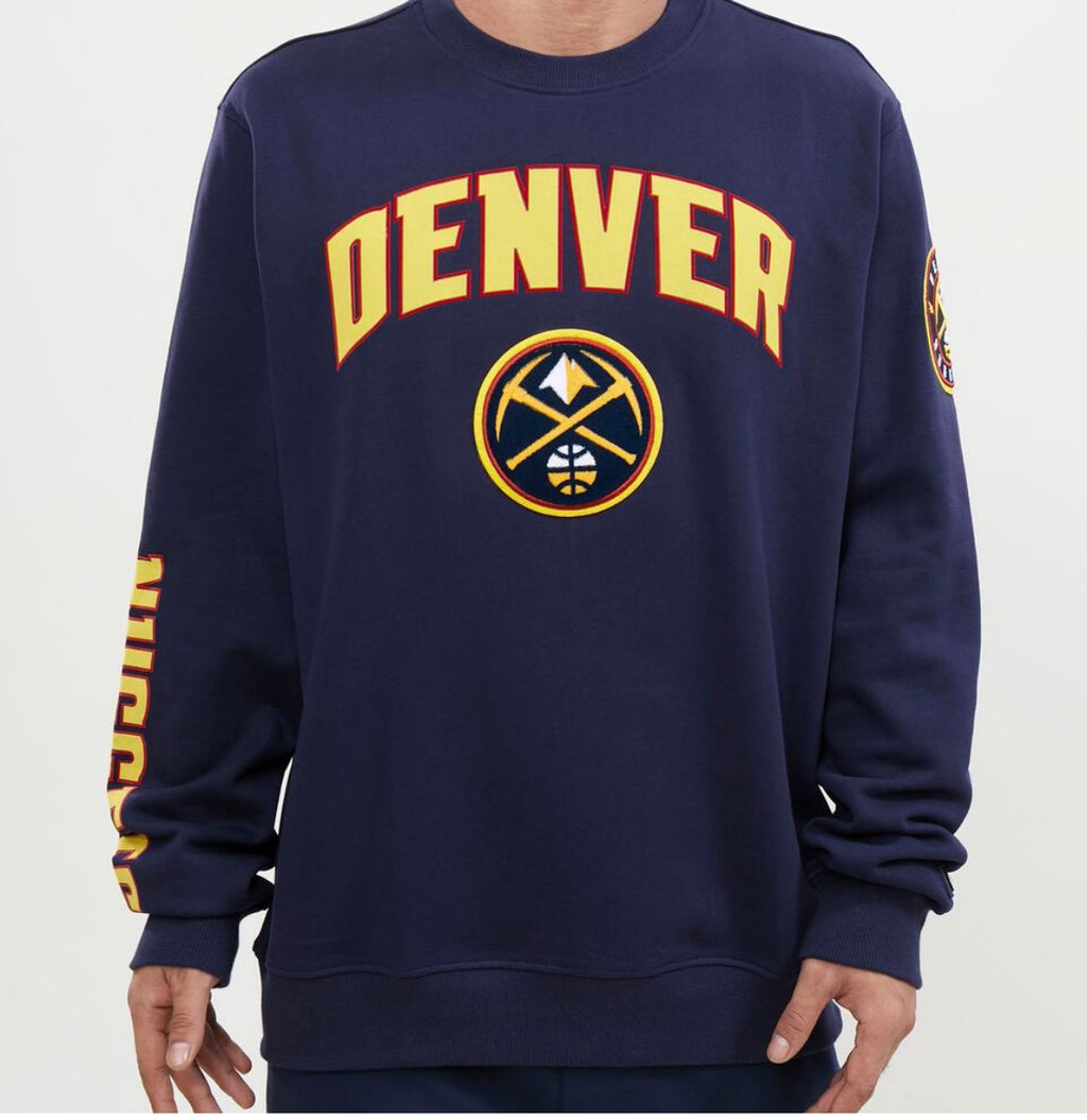 Pro Standard Denver Nuggets Crew Sweatshirt