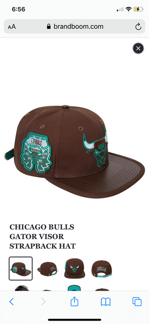 Pro Standard Gator Chicago Bulls Hat