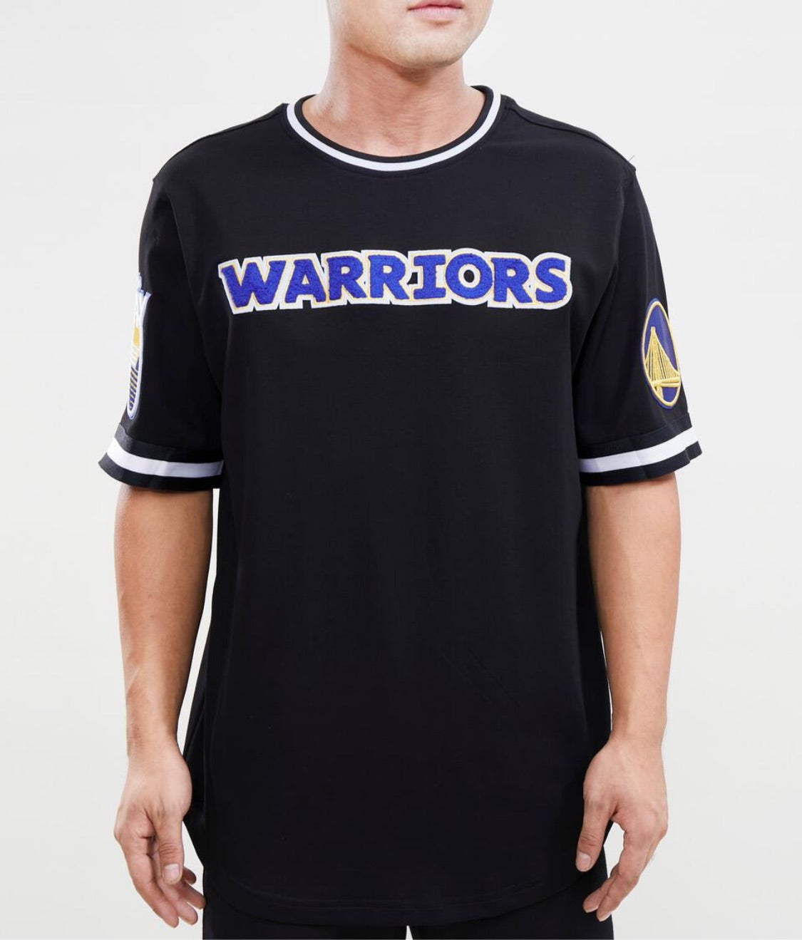 Pro Standard Men’s Golden State Warriors Jersey Tee Shirt