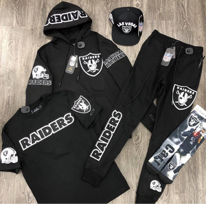 Raiders jogging suit sale