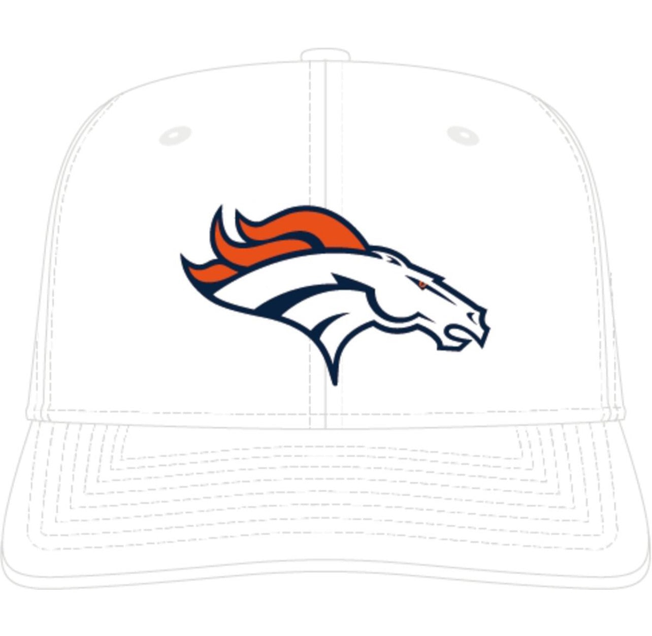 Pro Standard Denver Broncos White SnapBack Hat